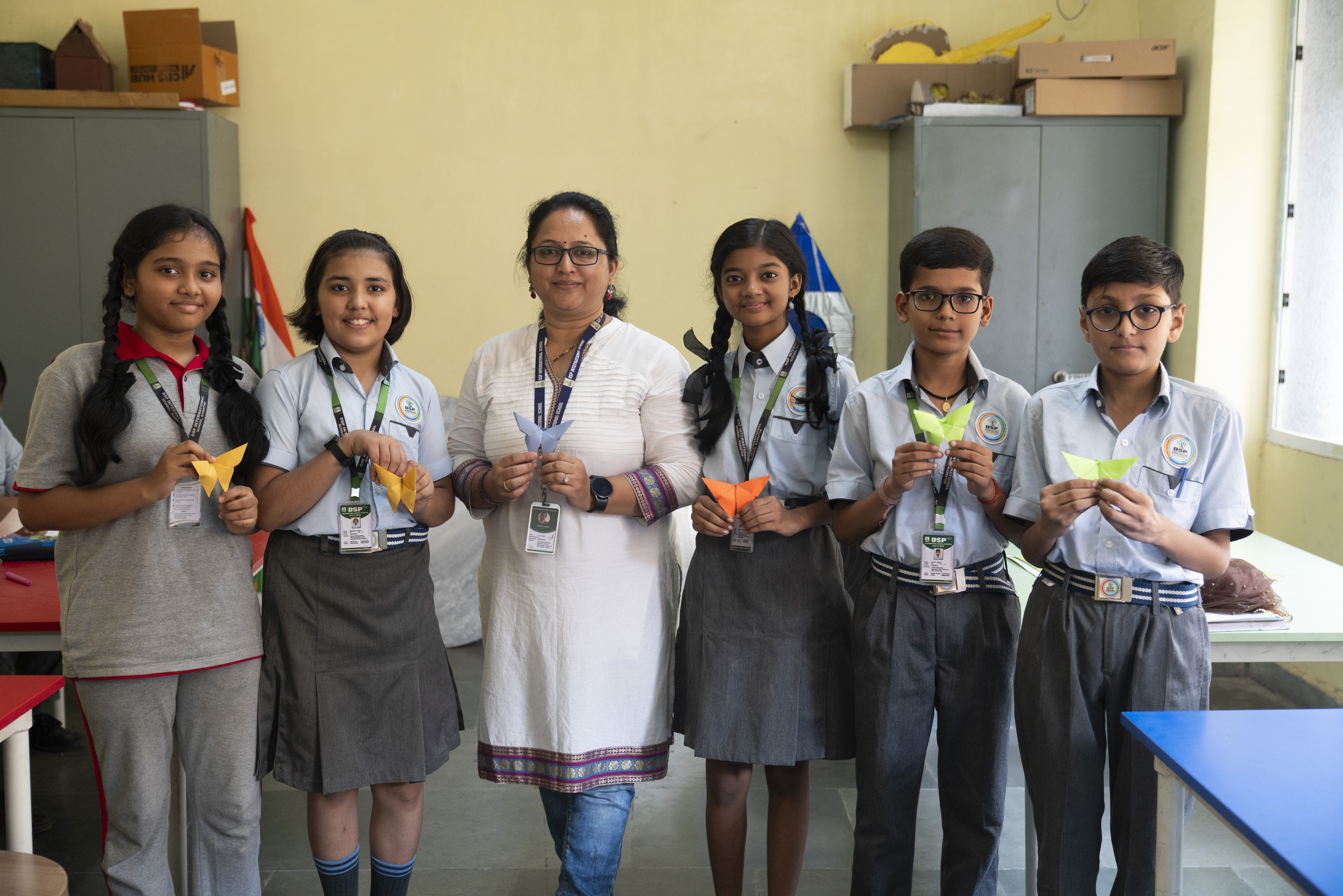 Arts Day - Students doing arts and crafts activities